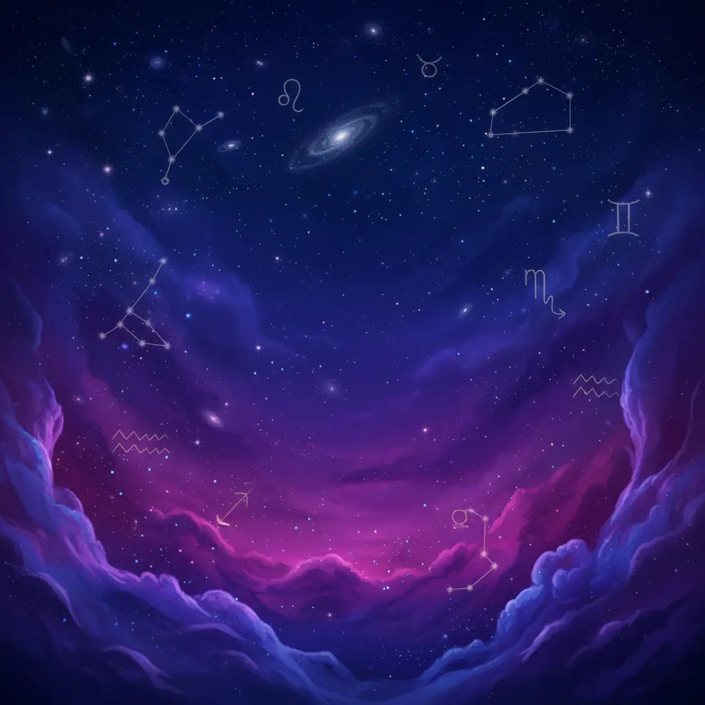 Kosmiczne tło z gwiazdami